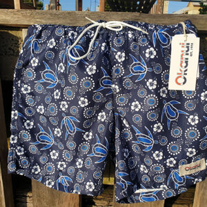 Okanui Blue Dry Fit Shorts